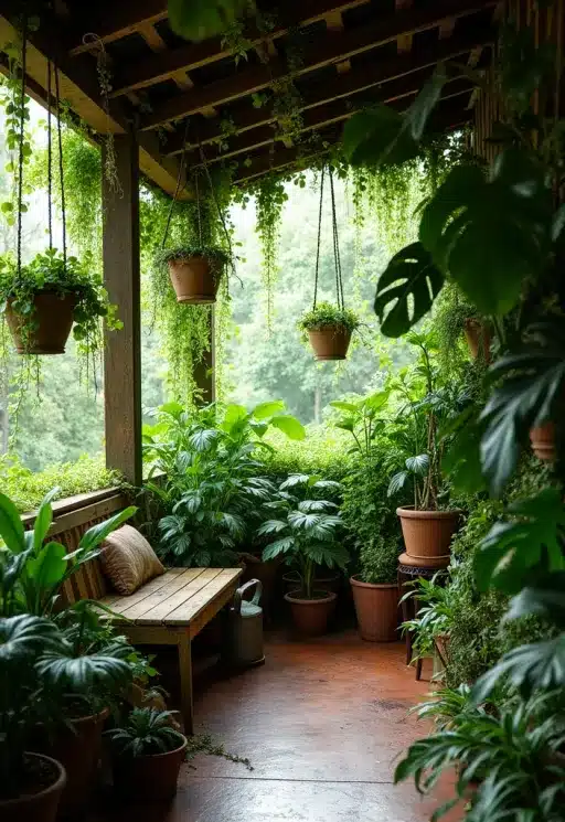 3. Put a Plant in Every Corner. Then More Plants Between Those.
Living Room and Dinning Ideas