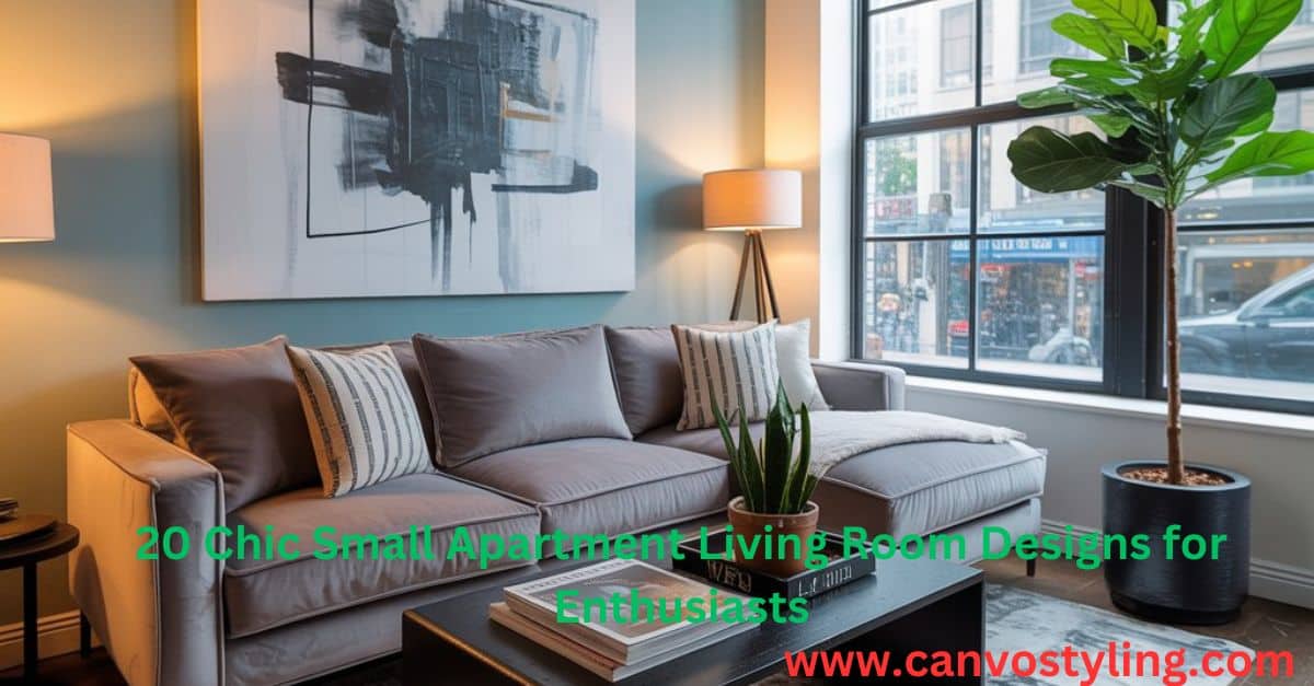 You are currently viewing 20 Small Apartment Living Room Designs for Enthusiasts