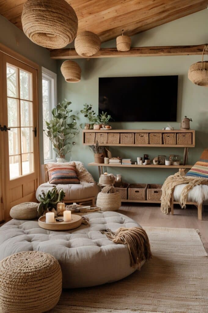 Go All In: TV Gallery Wall
Chic TV Ideas for Small Living Room Spaces