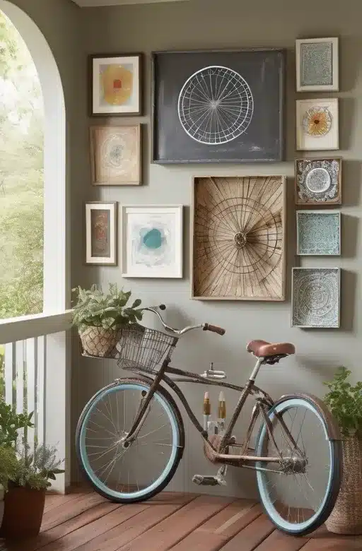 Hang Up Art That Doesn’t Care If It Gets Rained On.
Living Room and Dinning Ideas
