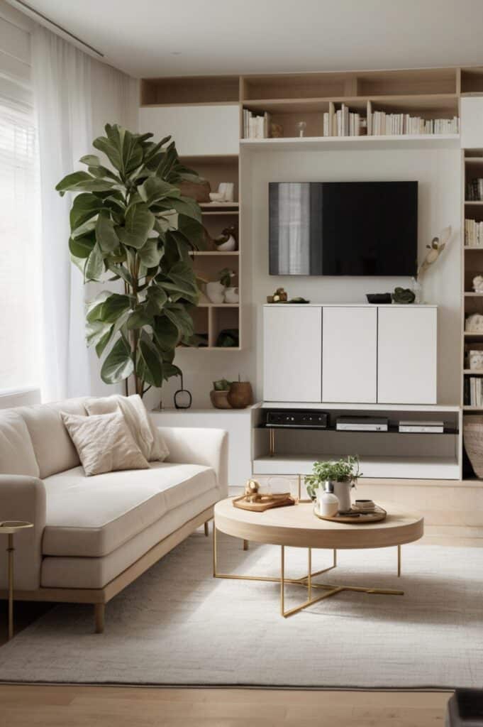 Lean Into the TV-as-Art Look
Chic TV Ideas for Small Living Room Spaces
