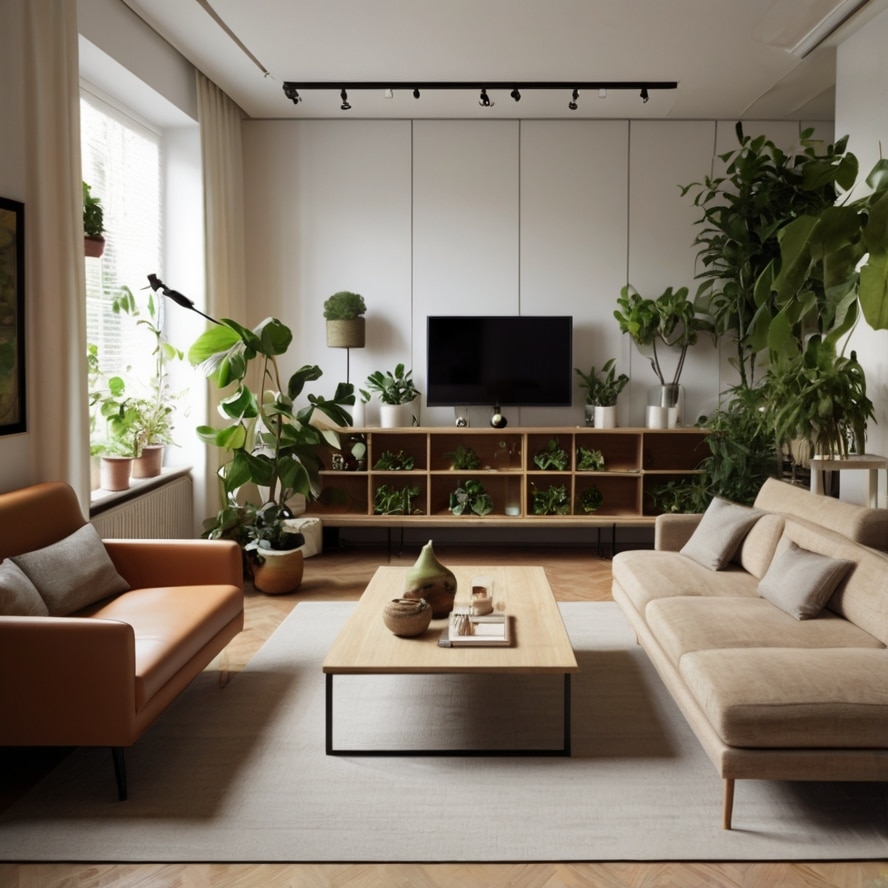Plants as Room Dividers