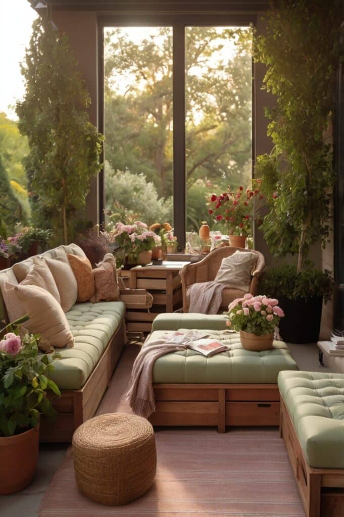 Use Storage Ottomans (and Hide Everything)
Chic TV Ideas for Small Living Room Spaces