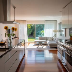 Read more about the article 25 Small Open Concept Living Room and Kitchen Designs