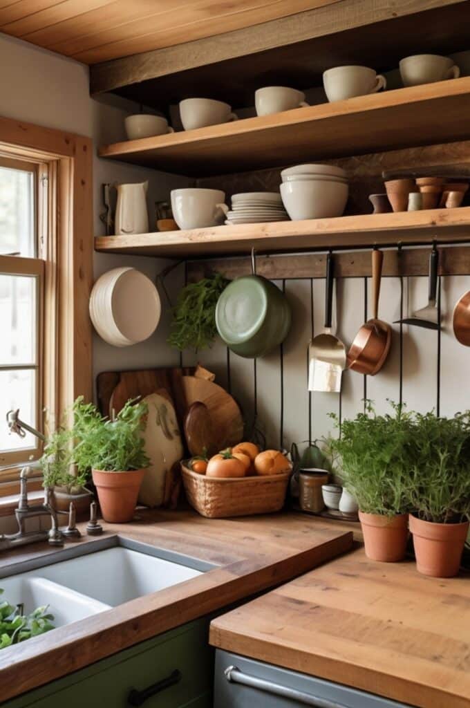 Open Shelves That Aren’t Just for Looks