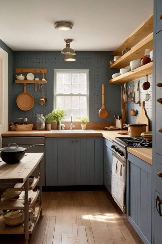 Pegboard Walls That Don’t Try Too Hard