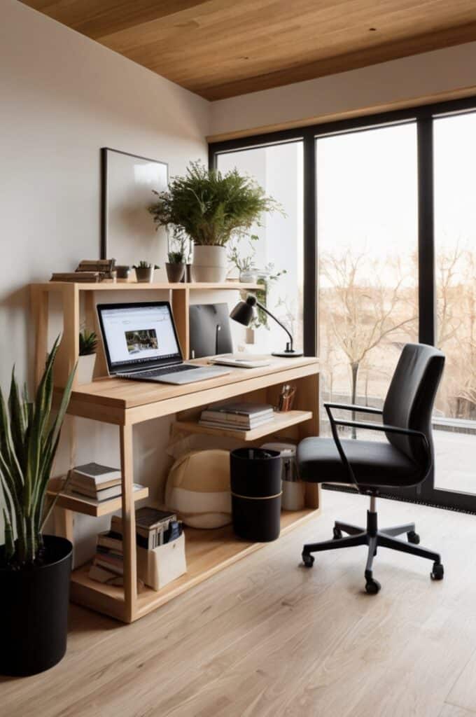 Rolling Office in a Cart
